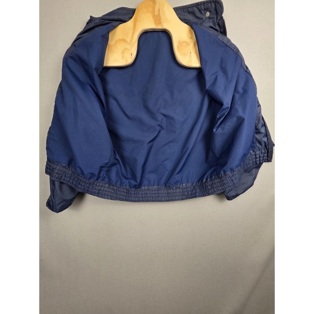 Vintage Benson & Hedges Electric Nights Jacket Mens Large Navy Windbreaker 90s - Picture 8 of 9